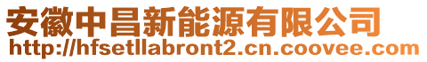 安徽中昌新能源有限公司