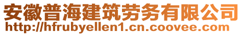 安徽普海建筑勞務有限公司