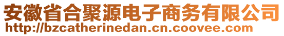 安徽省合聚源電子商務有限公司