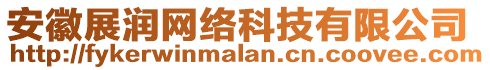 安徽展?jié)櫨W(wǎng)絡(luò)科技有限公司