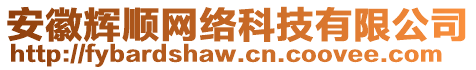 安徽輝順網(wǎng)絡(luò)科技有限公司