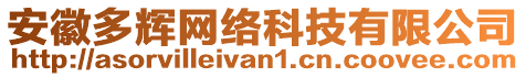 安徽多輝網(wǎng)絡(luò)科技有限公司