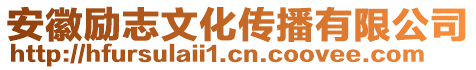 安徽勵(lì)志文化傳播有限公司