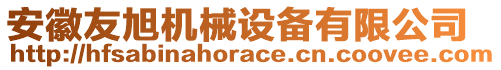 安徽友旭機械設(shè)備有限公司