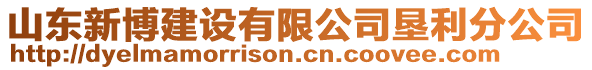 山東新博建設(shè)有限公司墾利分公司