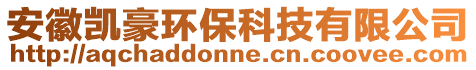 安徽凱豪環保科技有限公司