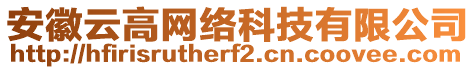 安徽云高網(wǎng)絡(luò)科技有限公司