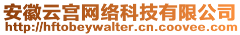 安徽云宮網(wǎng)絡(luò)科技有限公司