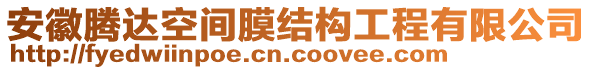 安徽騰達(dá)空間膜結(jié)構(gòu)工程有限公司