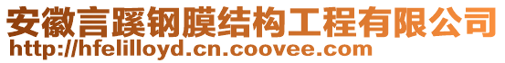 安徽言蹊鋼膜結(jié)構(gòu)工程有限公司