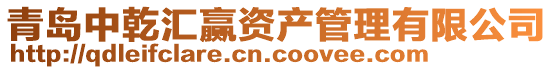 青島中乾匯贏資產(chǎn)管理有限公司