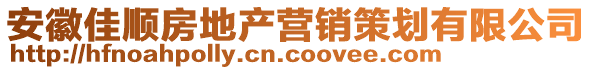 安徽佳順房地產(chǎn)營銷策劃有限公司