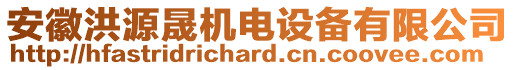 安徽洪源晟機(jī)電設(shè)備有限公司