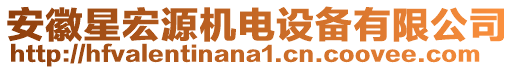 安徽星宏源機(jī)電設(shè)備有限公司