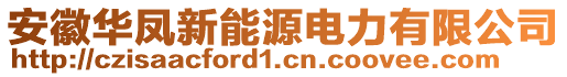 安徽華鳳新能源電力有限公司