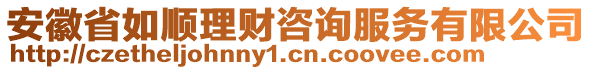 安徽省如顺理财咨询服务有限公司