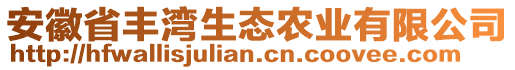 安徽省豐灣生態(tài)農(nóng)業(yè)有限公司