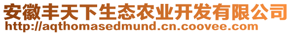 安徽豐天下生態(tài)農(nóng)業(yè)開發(fā)有限公司