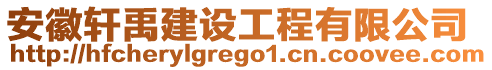 安徽軒禹建設(shè)工程有限公司