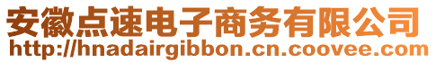 安徽點速電子商務有限公司