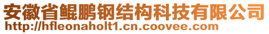 安徽省鯤鵬鋼結(jié)構(gòu)科技有限公司