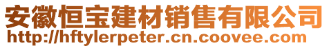 安徽恒寶建材銷售有限公司