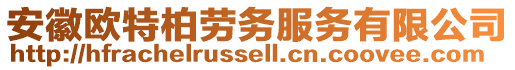 安徽歐特柏勞務(wù)服務(wù)有限公司