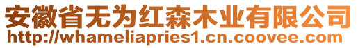 安徽省無為紅森木業(yè)有限公司