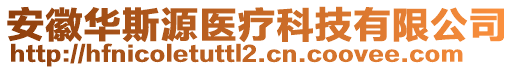 安徽華斯源醫(yī)療科技有限公司