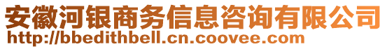 安徽河銀商務(wù)信息咨詢有限公司