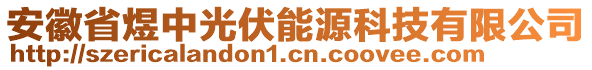 安徽省煜中光伏能源科技有限公司