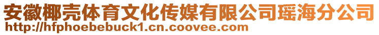 安徽椰殼體育文化傳媒有限公司瑤海分公司