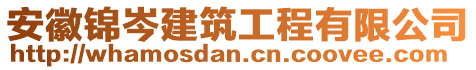 安徽錦岑建筑工程有限公司