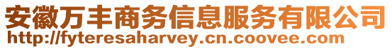 安徽萬豐商務信息服務有限公司