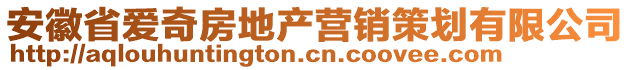 安徽省愛奇房地產營銷策劃有限公司