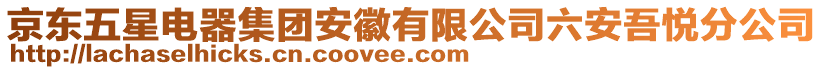 京東五星電器集團安徽有限公司六安吾悅分公司