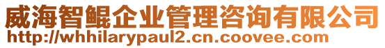 威海智鯤企業(yè)管理咨詢有限公司