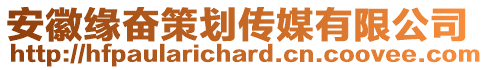 安徽緣奮策劃傳媒有限公司