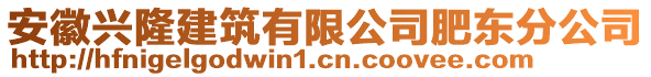 安徽興隆建筑有限公司肥東分公司