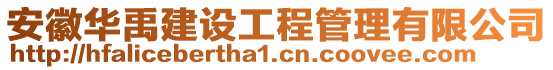 安徽华禹建设工程管理有限公司