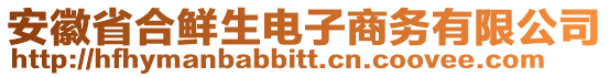 安徽省合鮮生電子商務有限公司