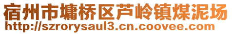 宿州市墉橋區(qū)蘆嶺鎮(zhèn)煤泥場