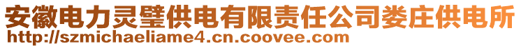 安徽電力靈璧供電有限責任公司婁莊供電所