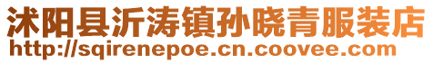 沭陽(yáng)縣沂濤鎮(zhèn)孫曉青服裝店