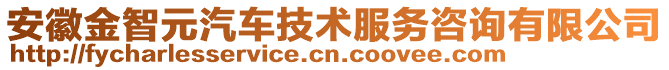 安徽金智元汽車技術(shù)服務(wù)咨詢有限公司