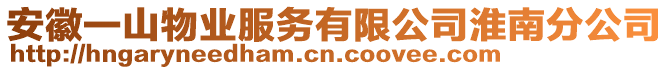 安徽一山物業(yè)服務(wù)有限公司淮南分公司