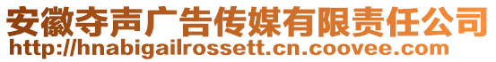 安徽夺声广告传媒有限责任公司