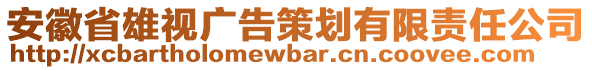 安徽省雄视广告策划有限责任公司