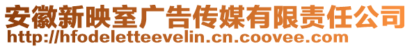 安徽新映室廣告?zhèn)髅接邢挢?zé)任公司