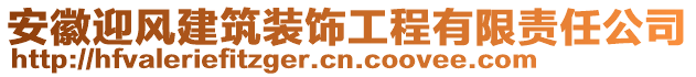 安徽迎風建筑裝飾工程有限責任公司